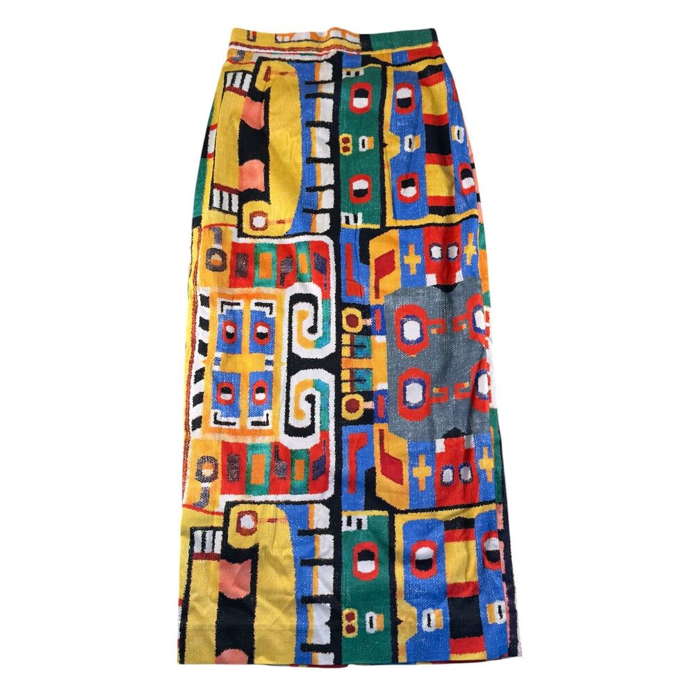 Stella Jean Multicolor Midi Skirt Euro Size 36